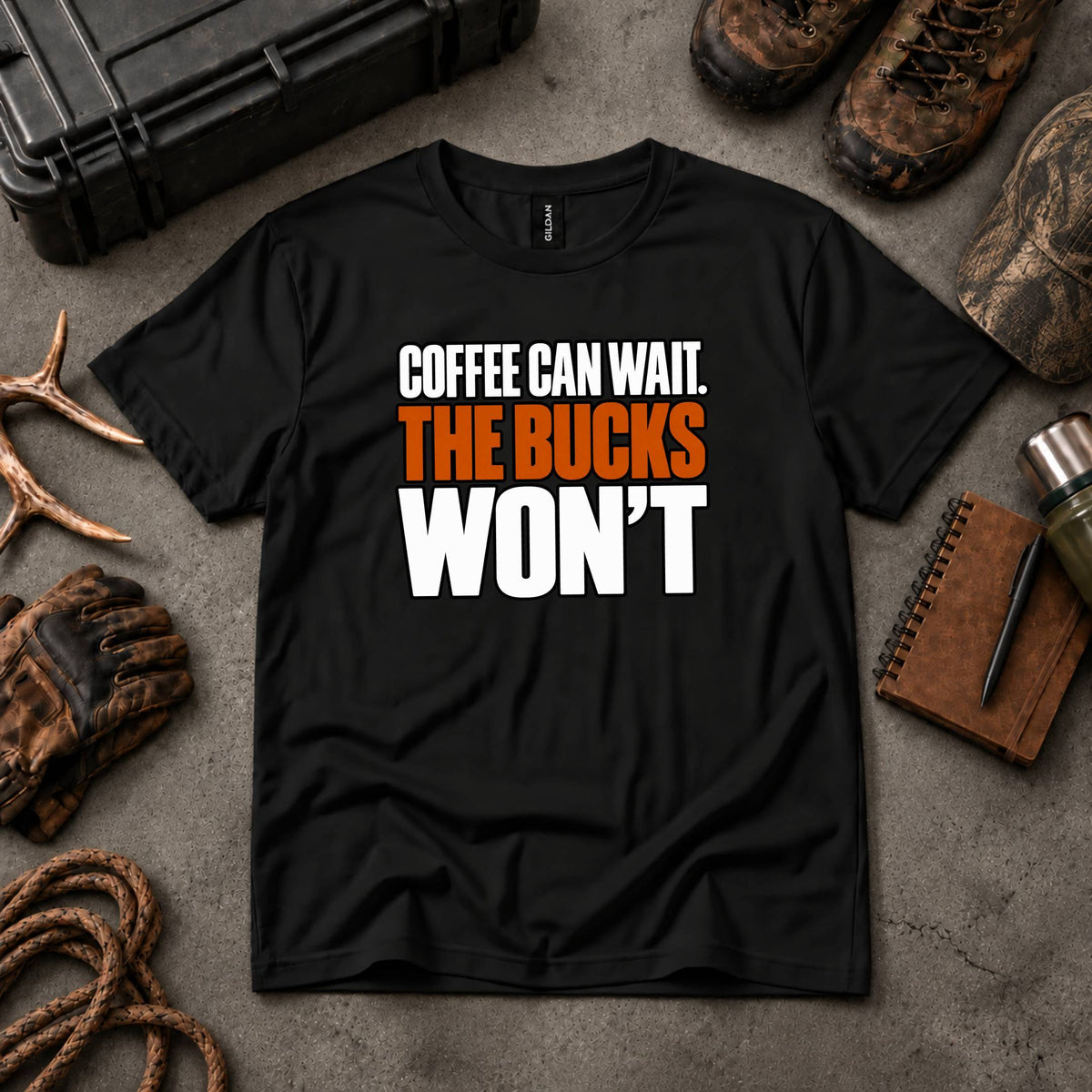 Coffee Can Wait. The Bucks Won't.