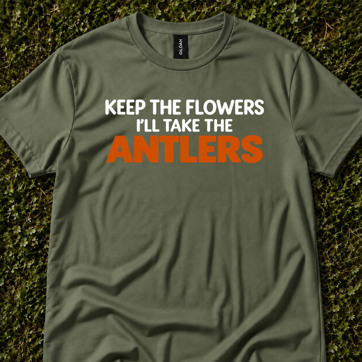 Keep The Flowers, I'll Take The Antlers